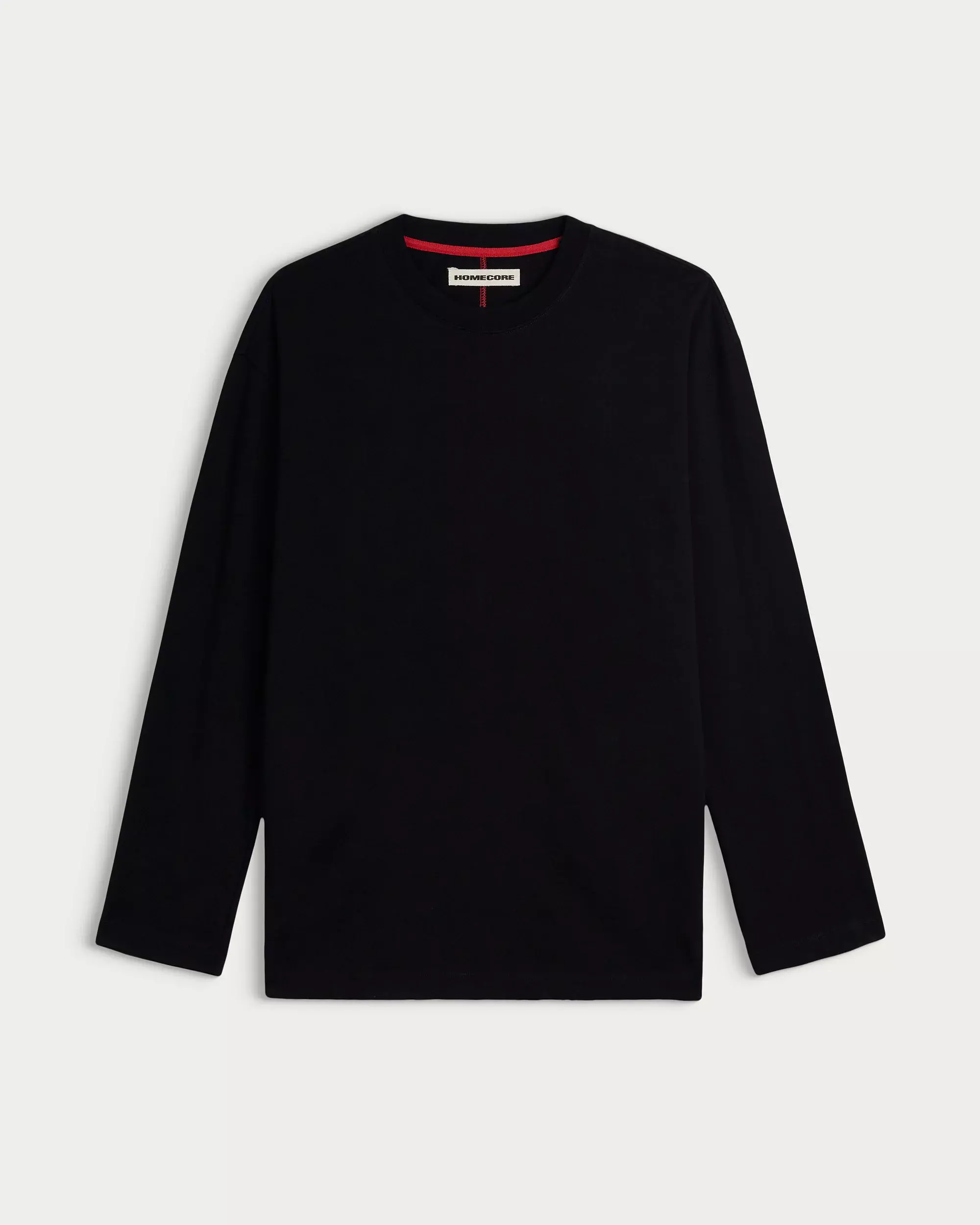 Homecore MKO Long Black Oversized Longsleeve Herren schwarz